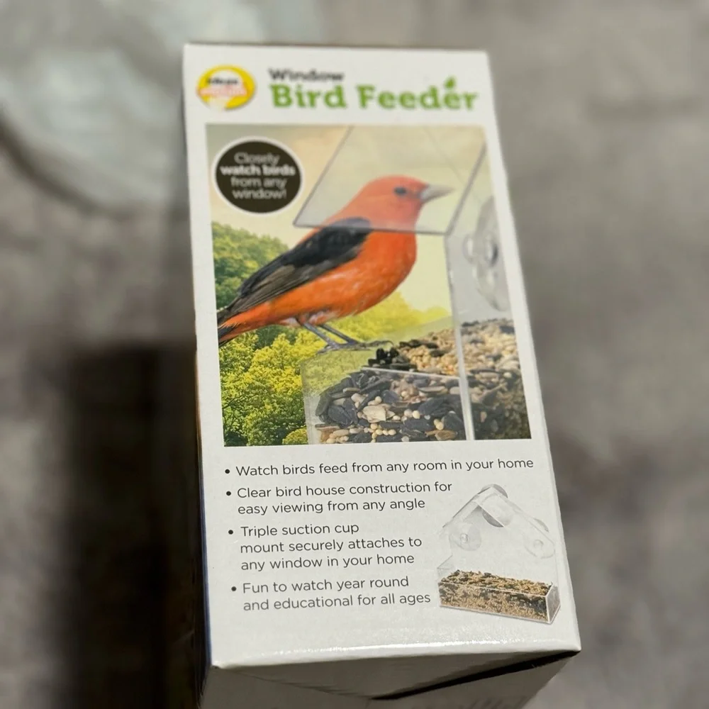 Clear Window Bird Feeder by Ideas in Motion